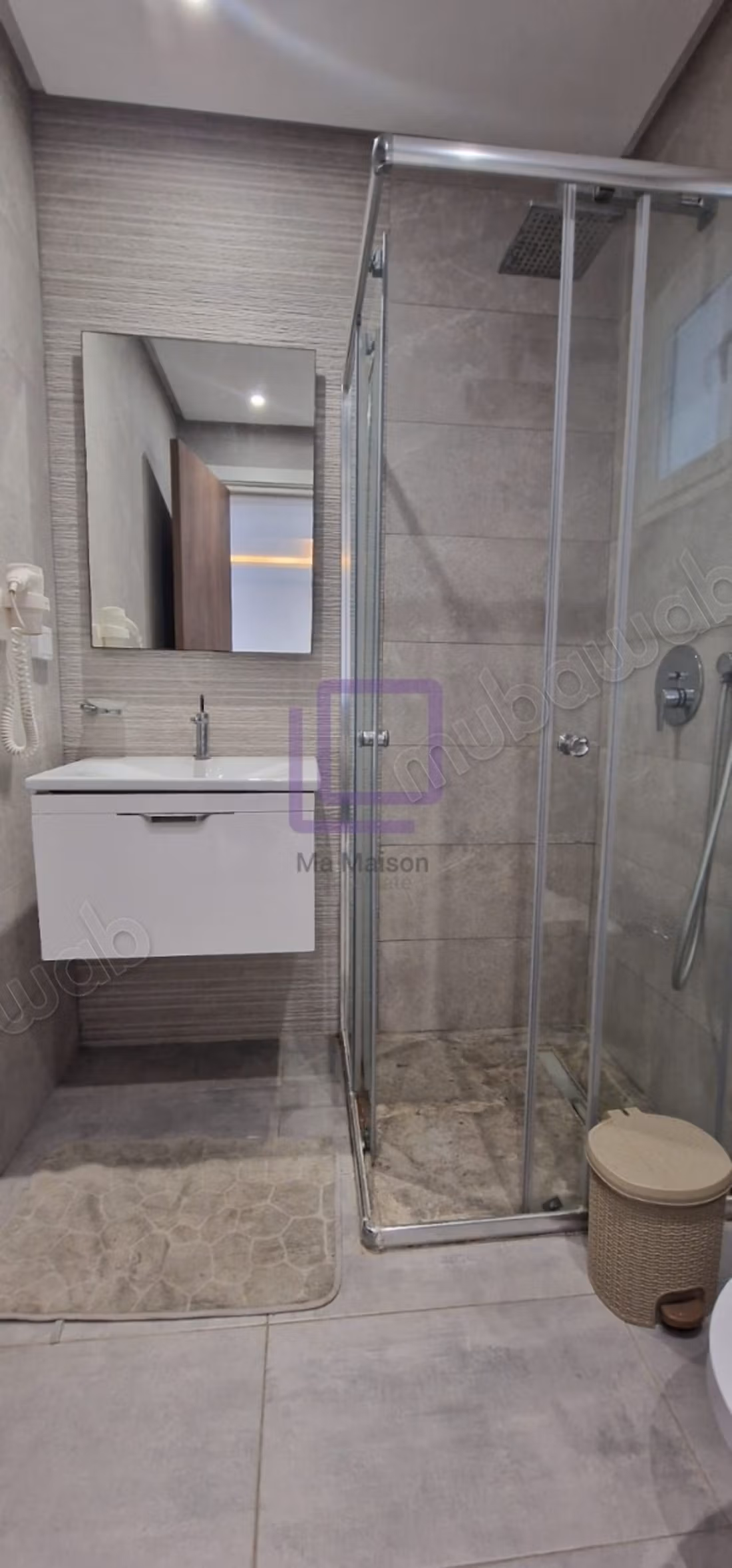 A furnished S1 apartment of 70m² with garden
