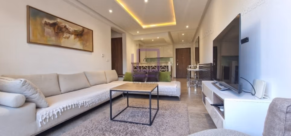 A furnished S1 apartment of 70m² with garden