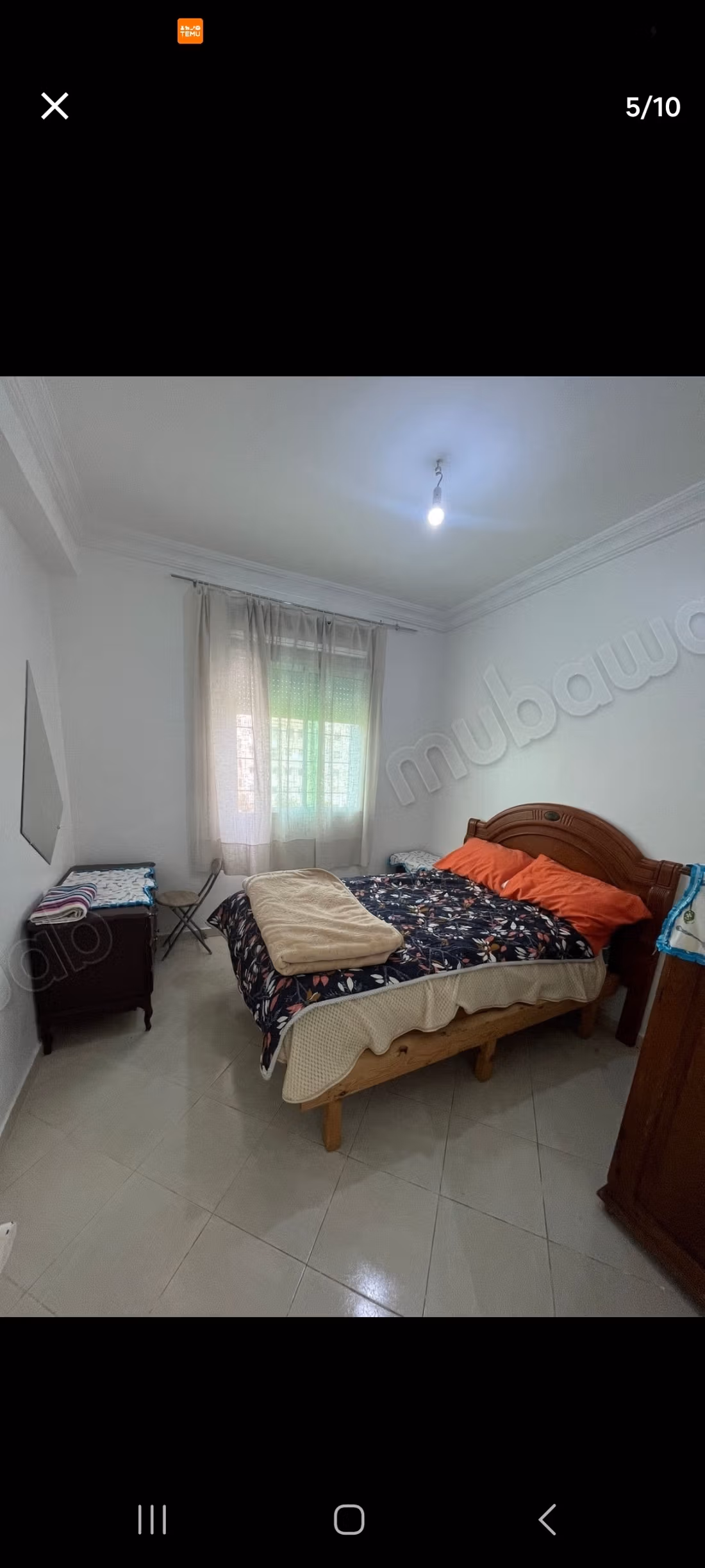 Apartment rental in Boukhalef. 2 beautiful bedrooms. Well-equipped kitchen