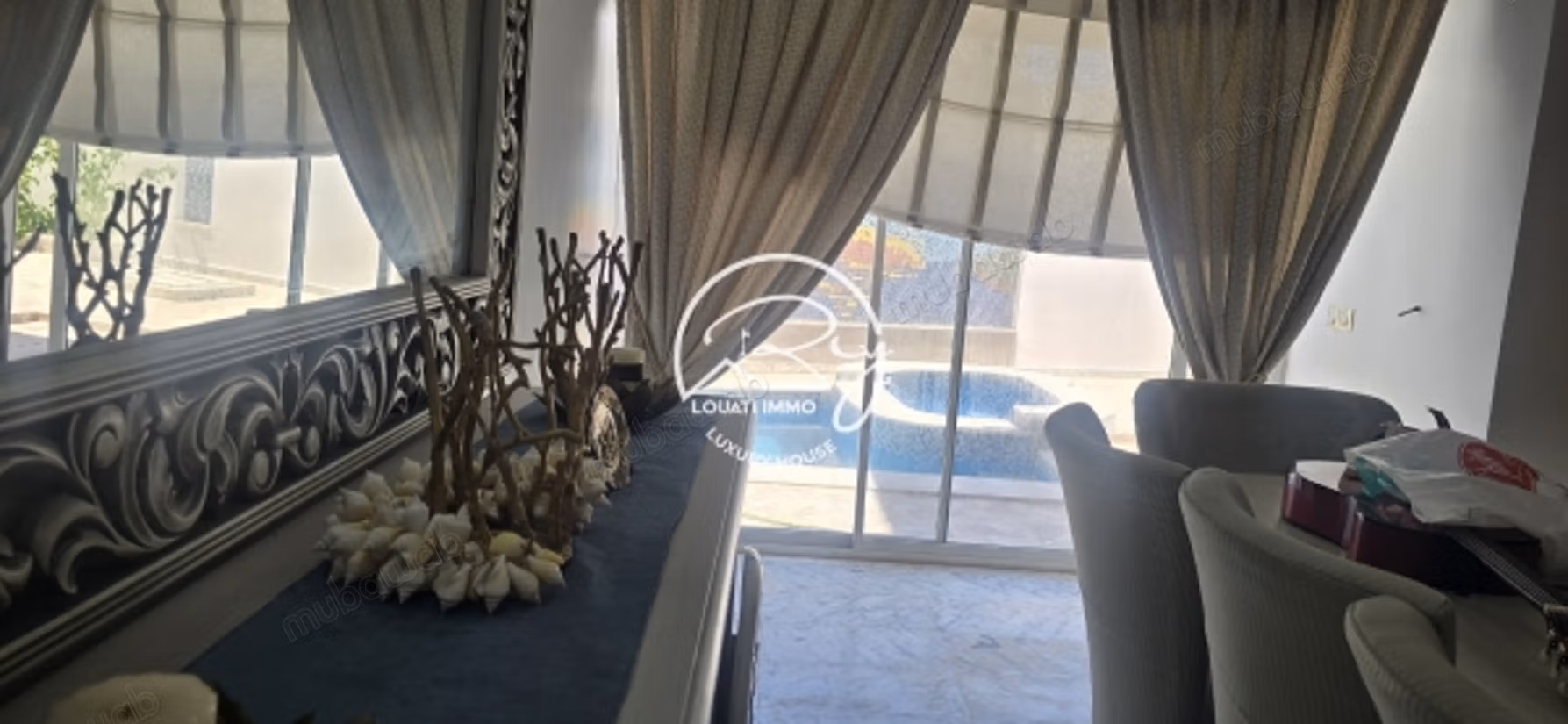 A louer Villa avec piscine à Ain Zaghouan