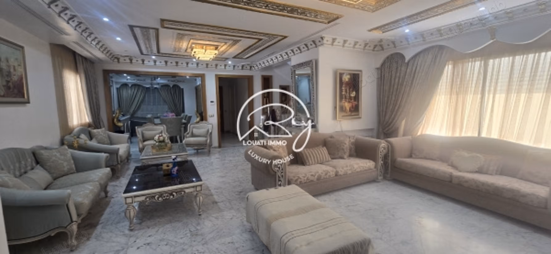 A louer Villa avec piscine à Ain Zaghouan
