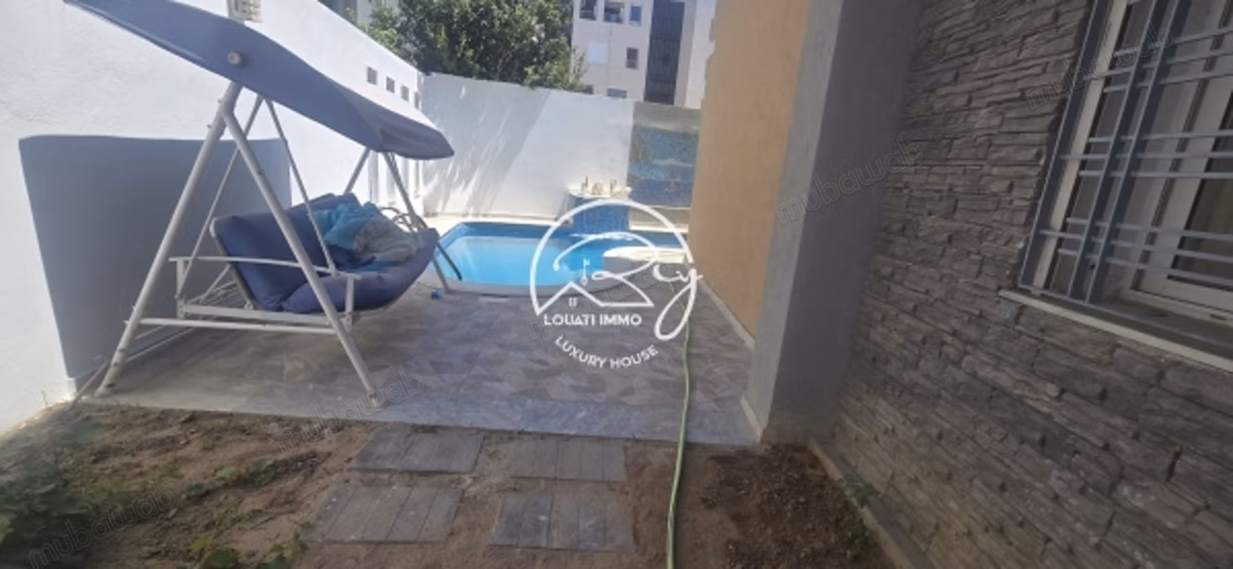 A louer Villa avec piscine à Ain Zaghouan