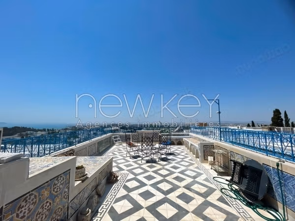 In affitto un duplex arredato a Sidi Bou Said