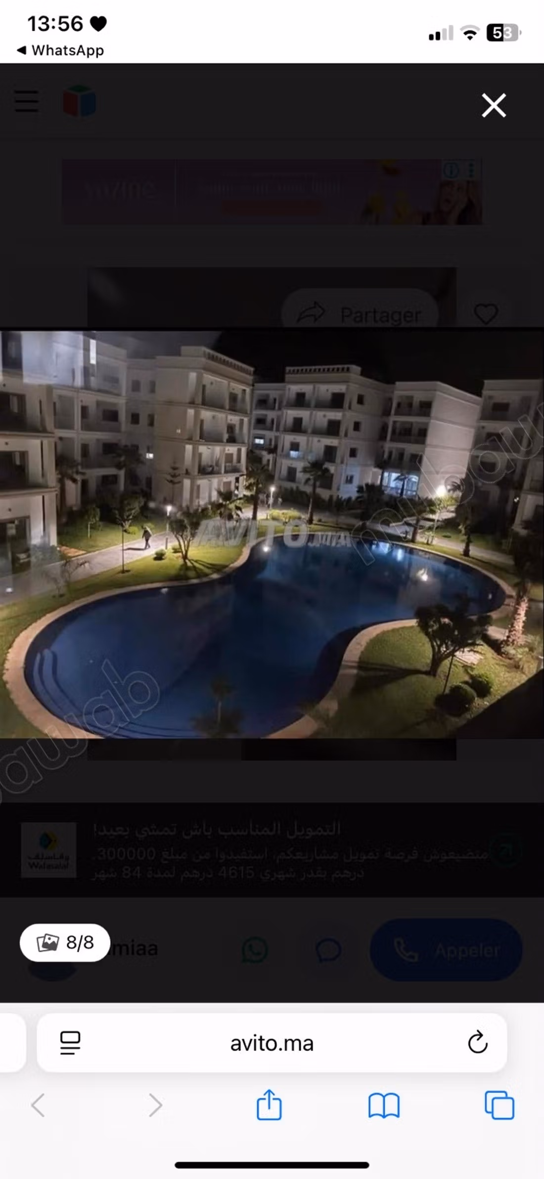 Vacation rental apartment