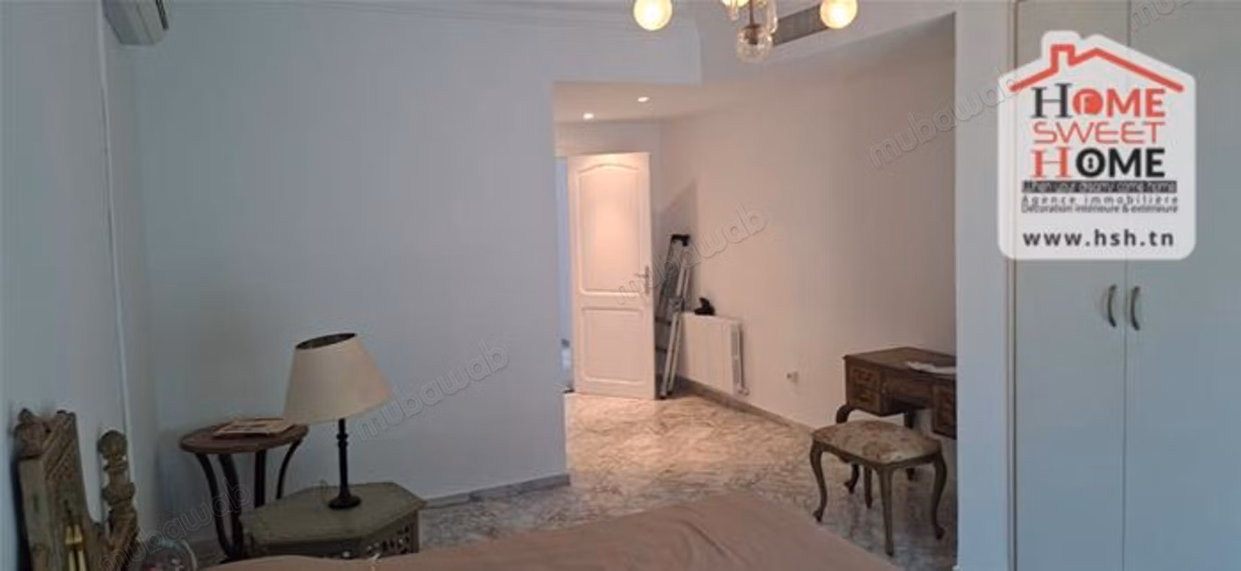 Floor of furnished villa S3 Elaris for rent in Dermech