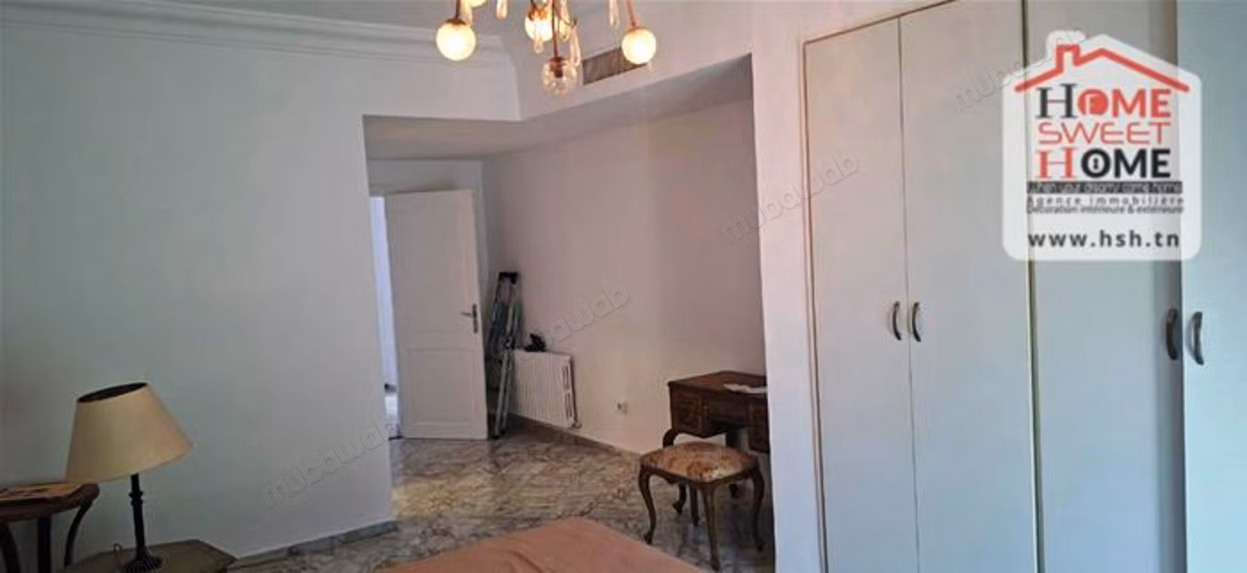 Floor of furnished villa S3 Elaris for rent in Dermech