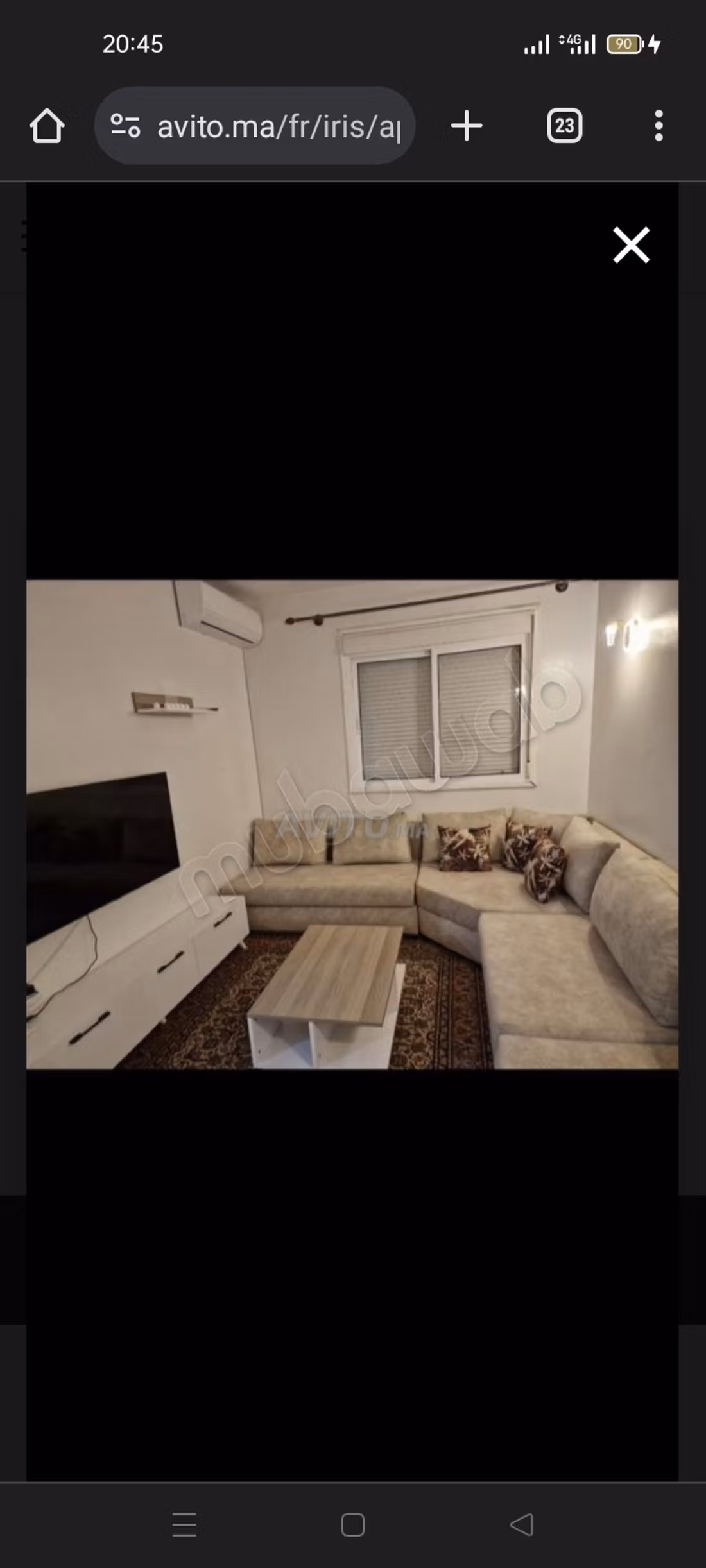 Appartement propre à louer