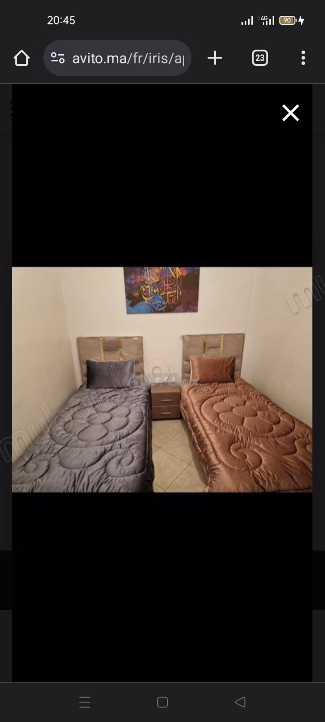 Appartement propre à louer