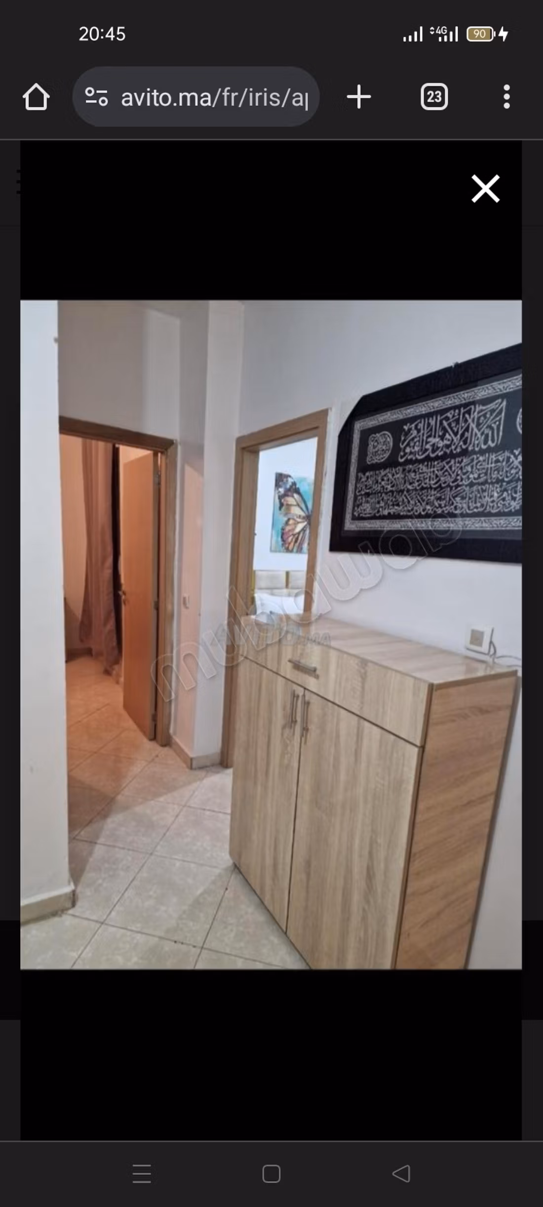 Appartement propre à louer
