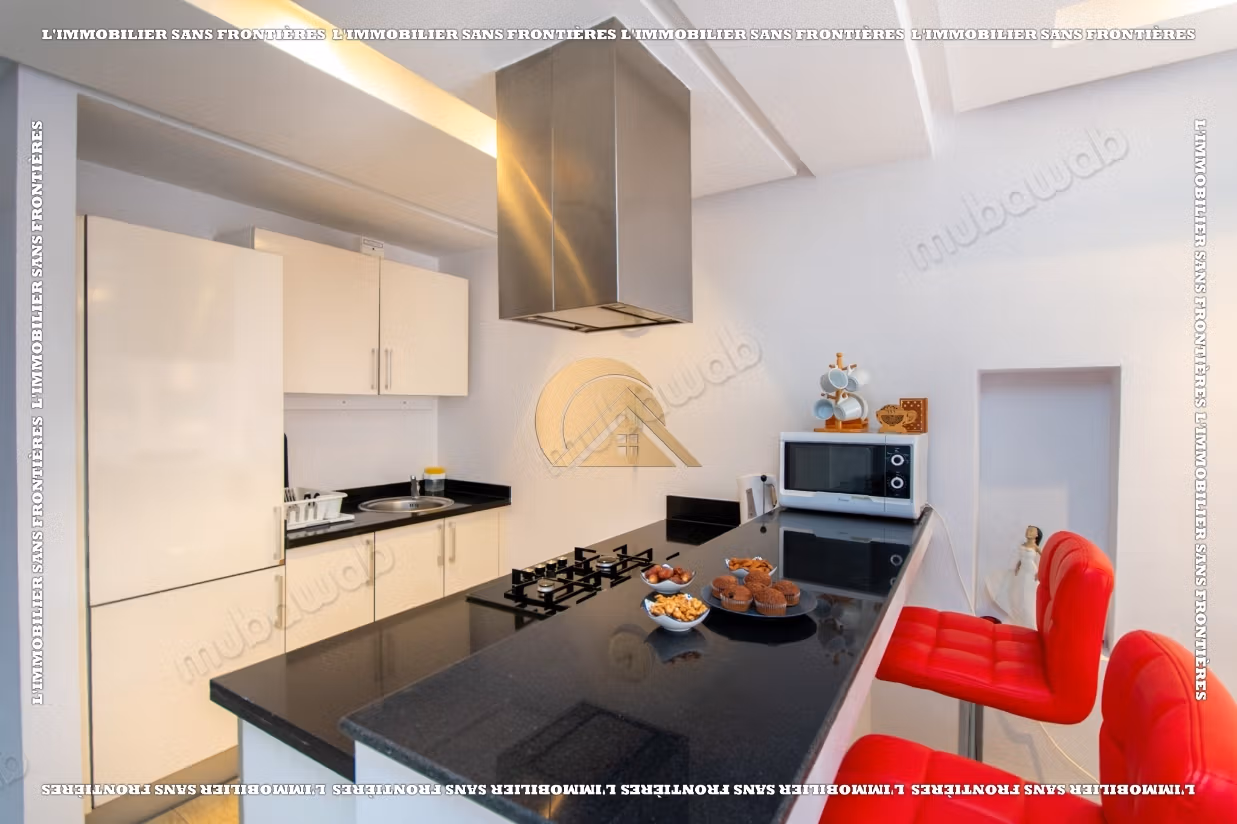 Gemeubileerd appartement te huur in Gueliz, Marrakech – 4e verdieping met terras – 60 m²