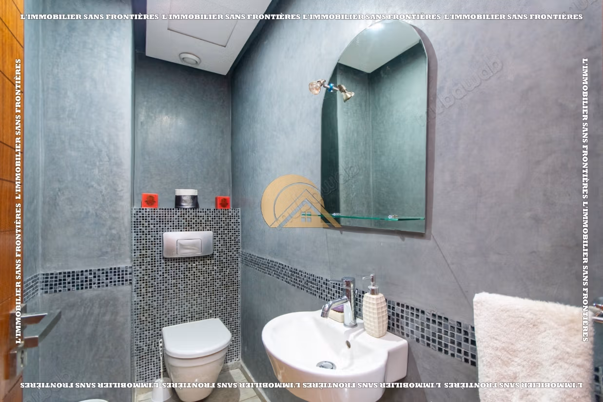 Gemeubileerd appartement te huur in Gueliz, Marrakech – 4e verdieping met terras – 60 m²