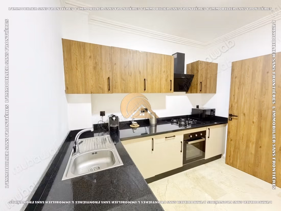 Apartamento amueblado en alquiler en Semlalia con piscina — 91 m²