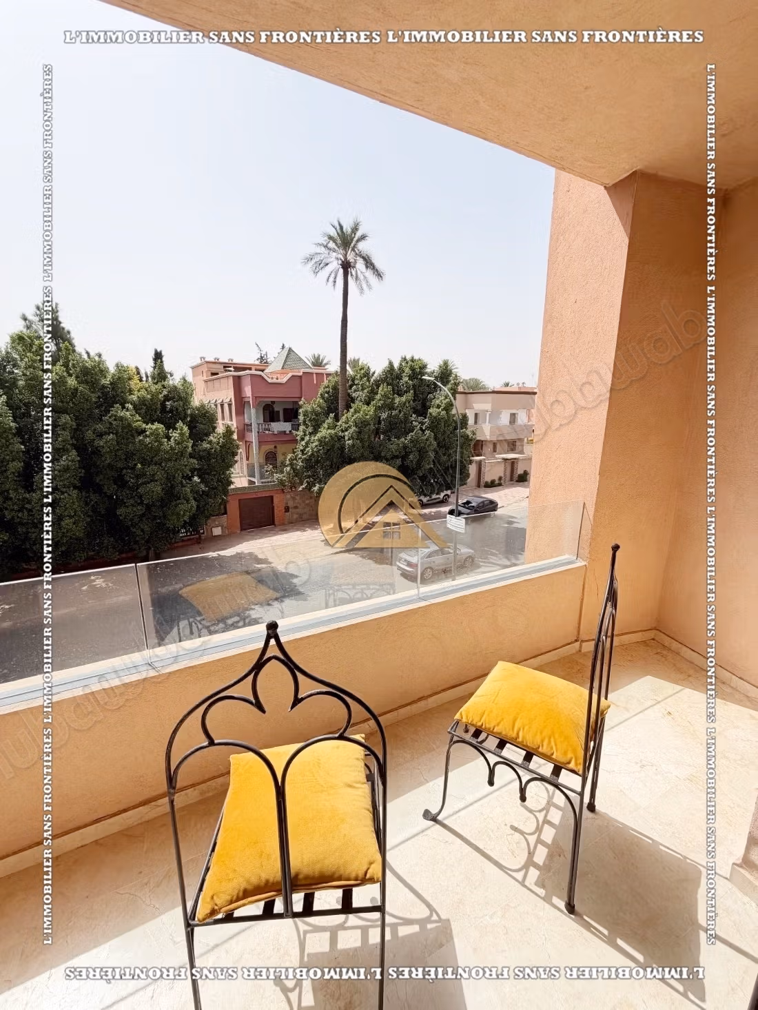 Apartamento amueblado en alquiler en Semlalia con piscina — 91 m²