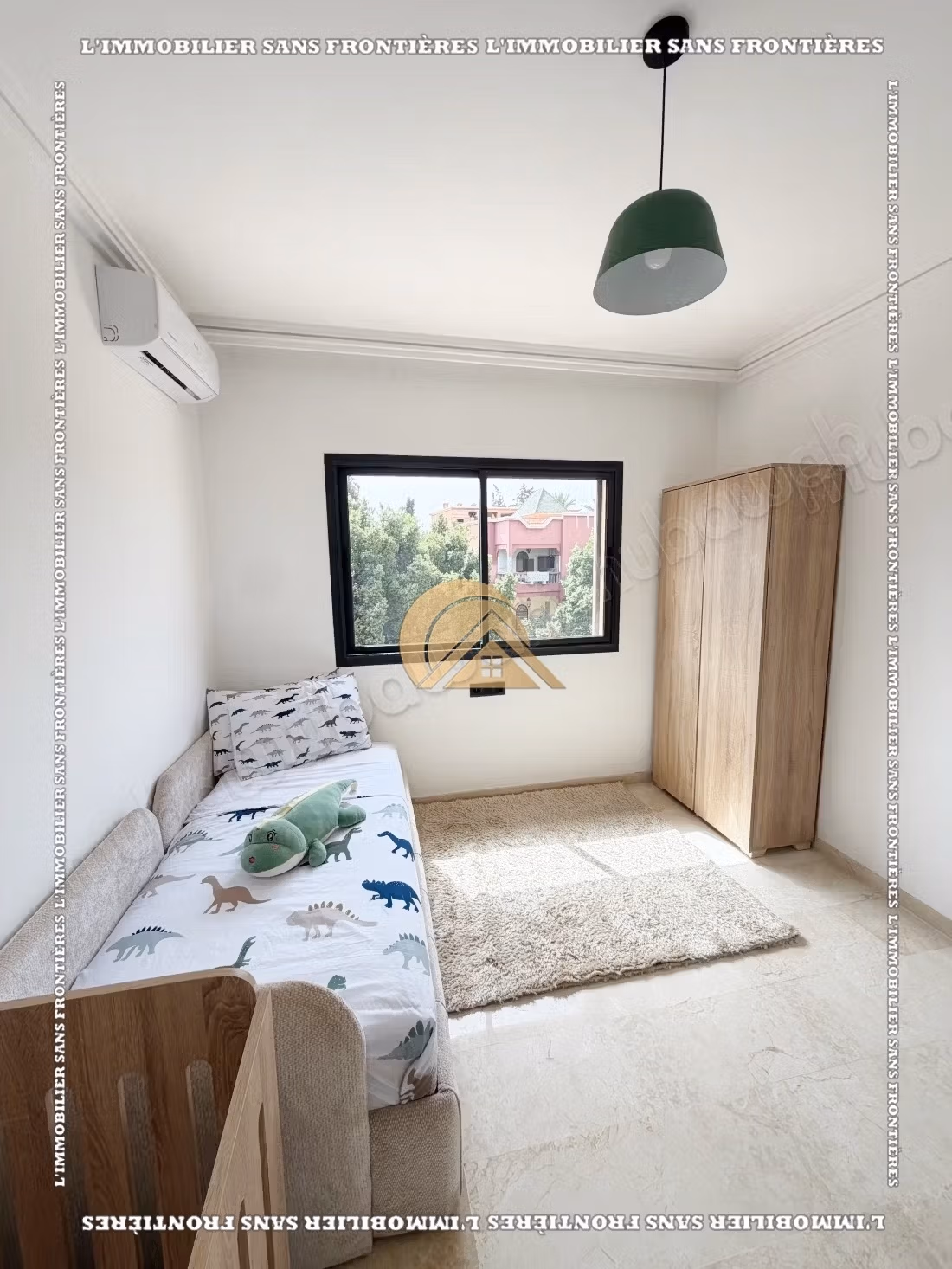 Apartamento amueblado en alquiler en Semlalia con piscina — 91 m²