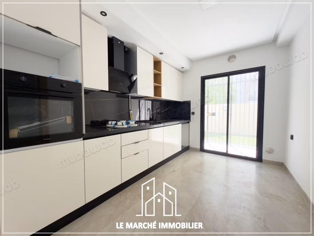 A vendre appartement s2 avec jardin au menzah 9