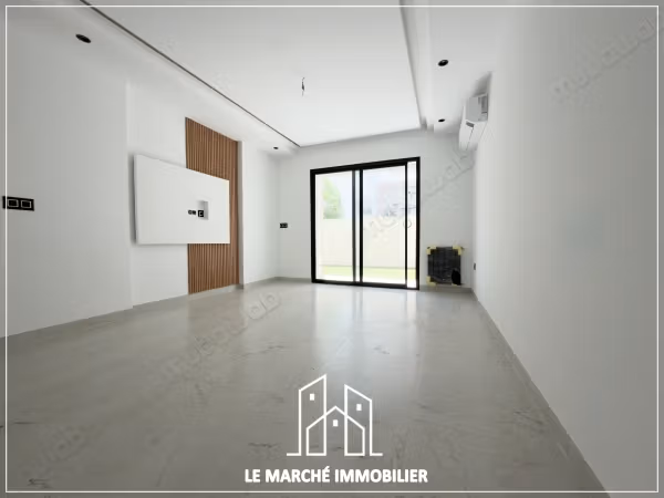 For sale apartment S2 with garden in Menzah 9