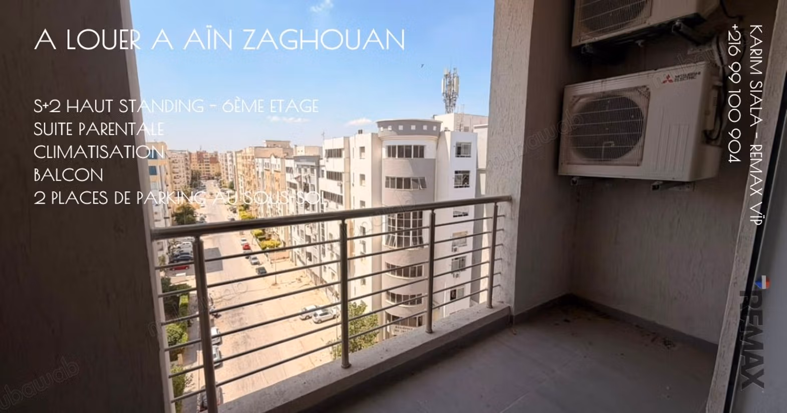A louer S2 Haut Standing Ain Zaghouan
