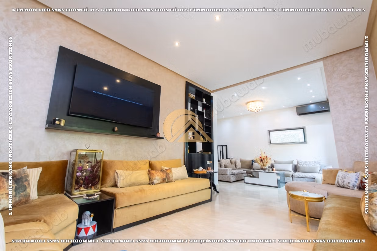 Empty villa for sale in Targa, Marrakech – Private garden – 195 m²