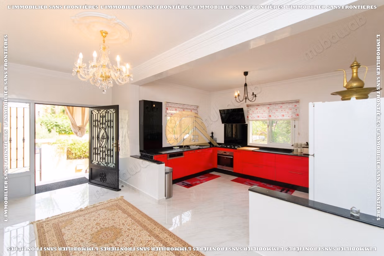 Empty villa for sale in Targa, Marrakech – Private pool – Land 400 m²
