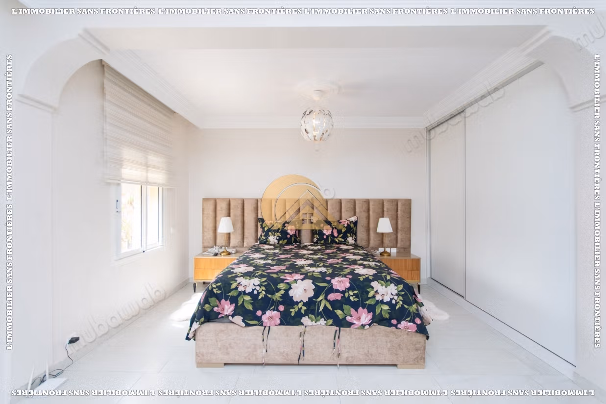 Empty villa for sale in Targa, Marrakech – Private pool – Land 400 m²