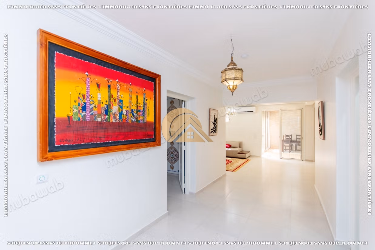 Empty villa for sale in Targa, Marrakech – Private pool – Land 400 m²