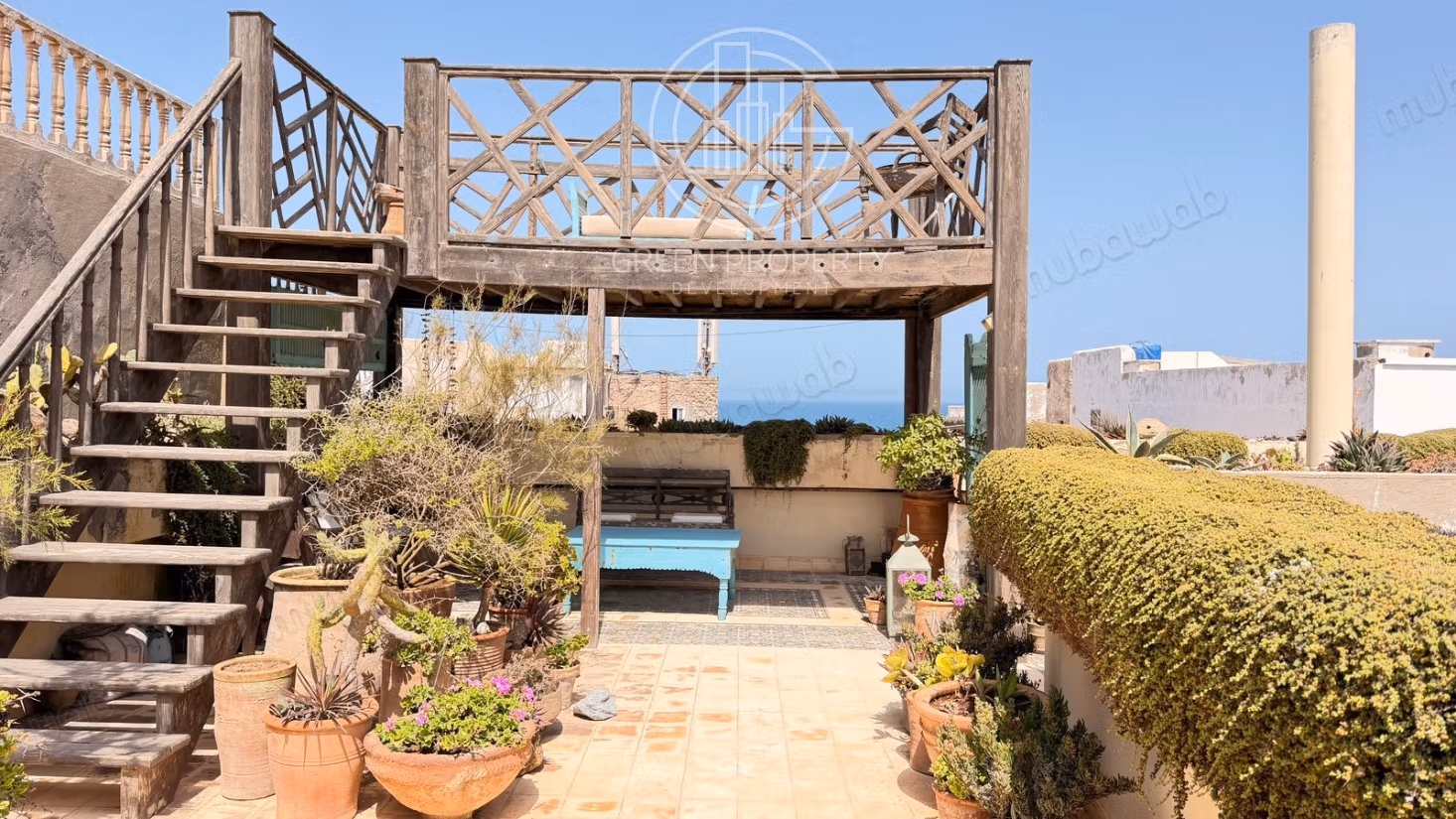 Riad Authentique Vue Mer dans la médina