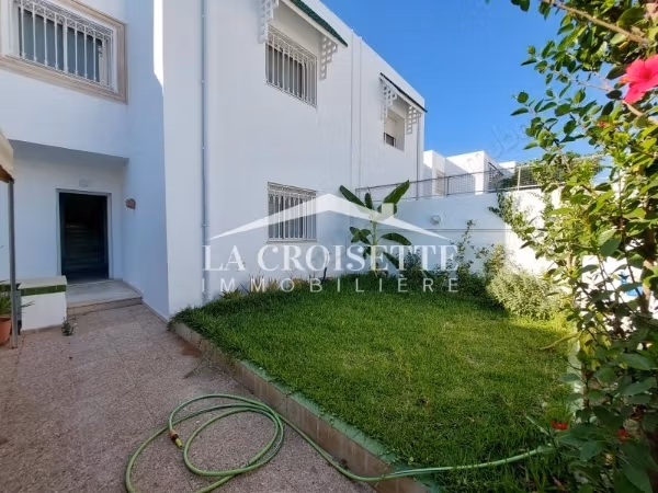 Doppia con giardino S4 arredata a La Marsa