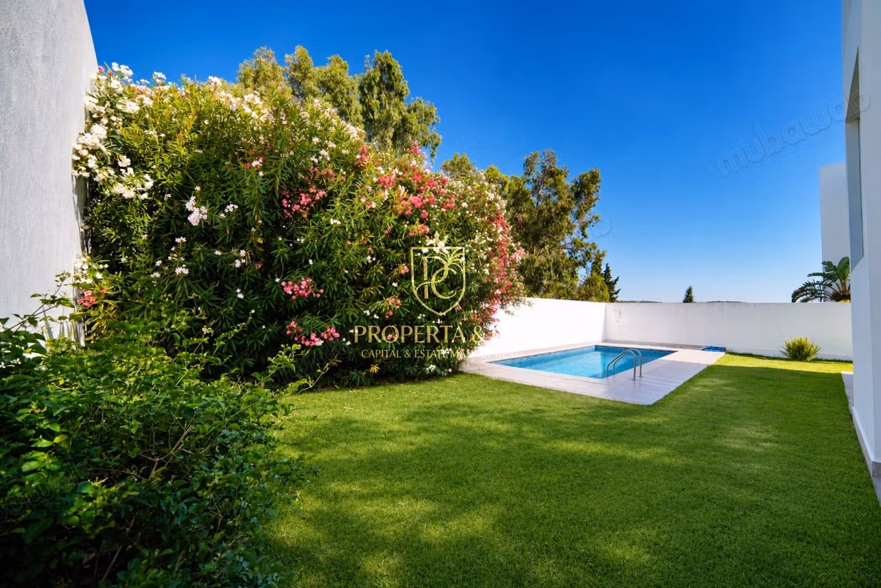 Exceptional modern villa with pool & panoramic view for rent – Malabata, Tangier