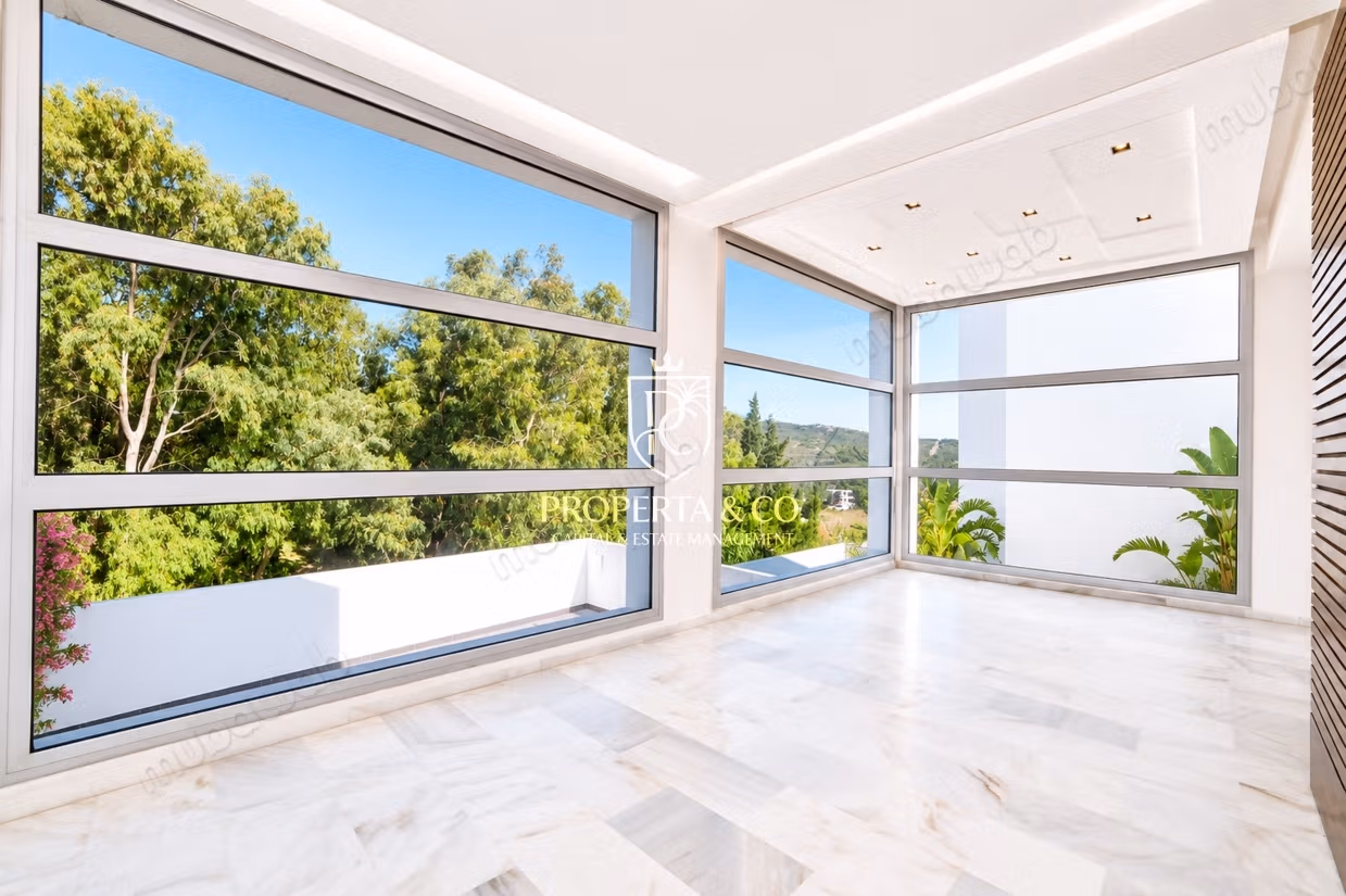 Exceptional modern villa with pool & panoramic view for rent – Malabata, Tangier
