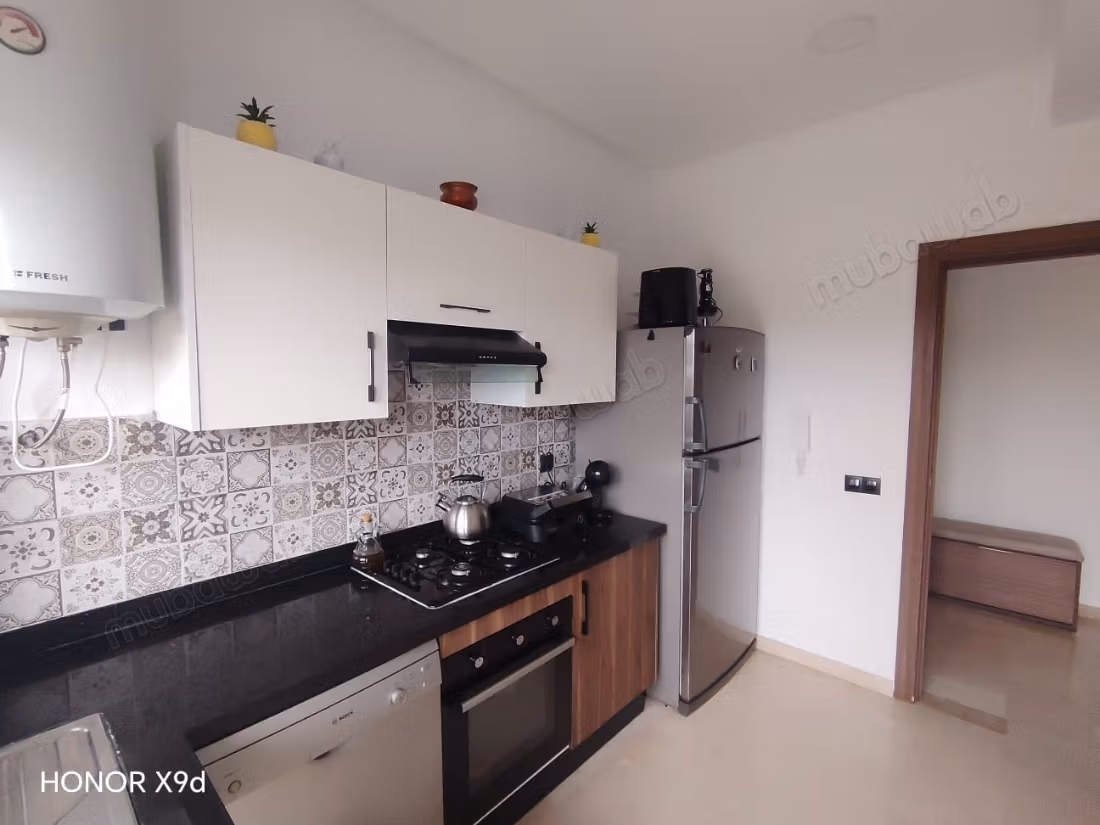 Bel appart meuble mansoria 8300 dh rdc