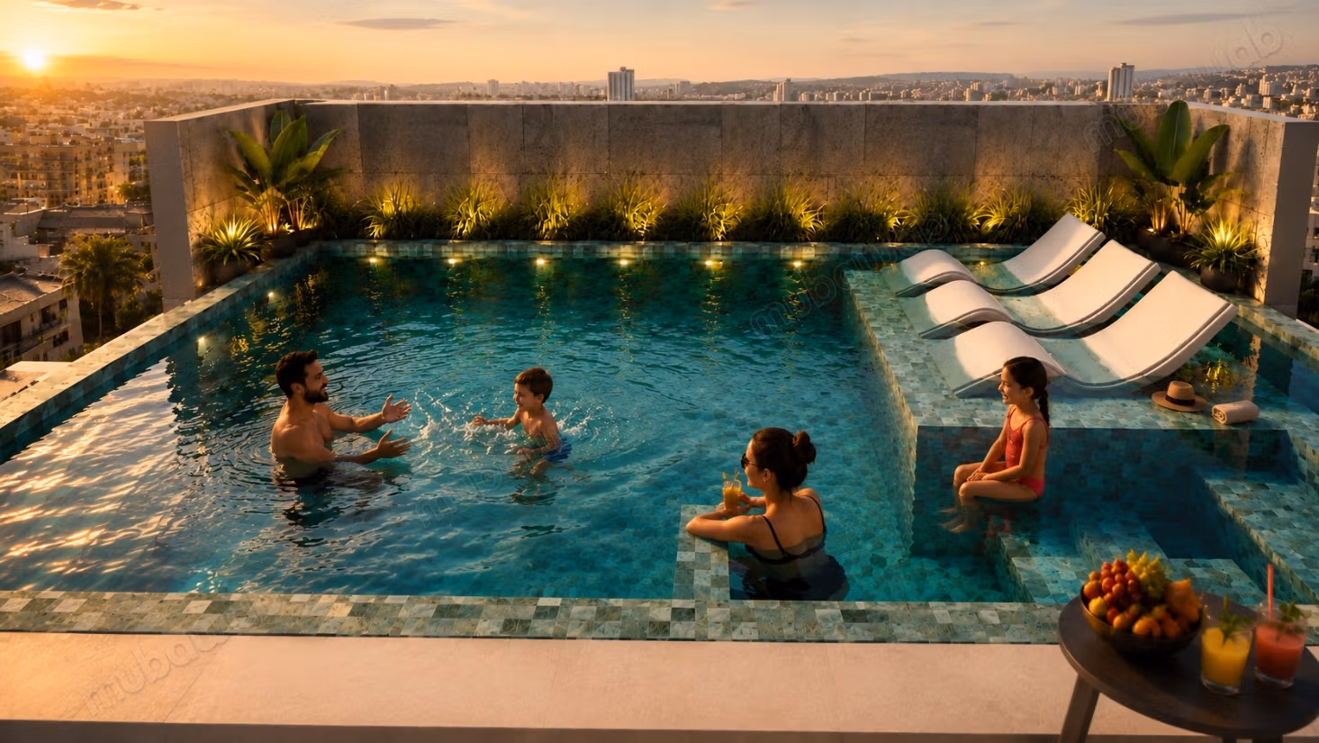 Vente sur plan Magnifique Studios avec Piscine