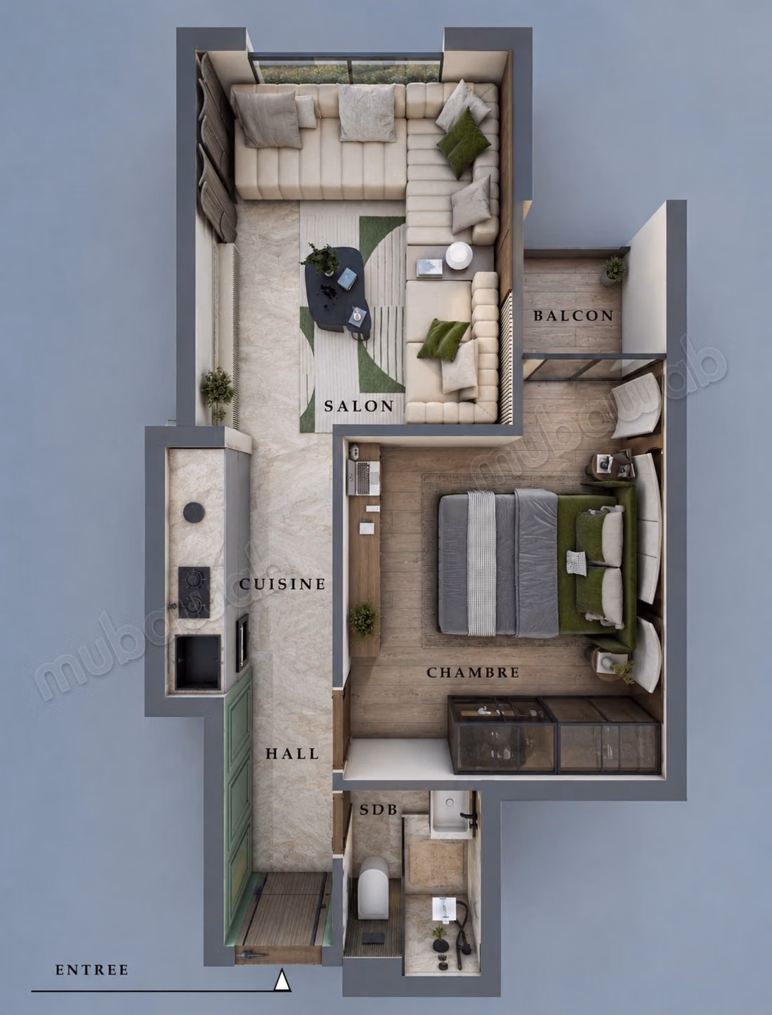 Sale off plan Magnificent Studios with Pool