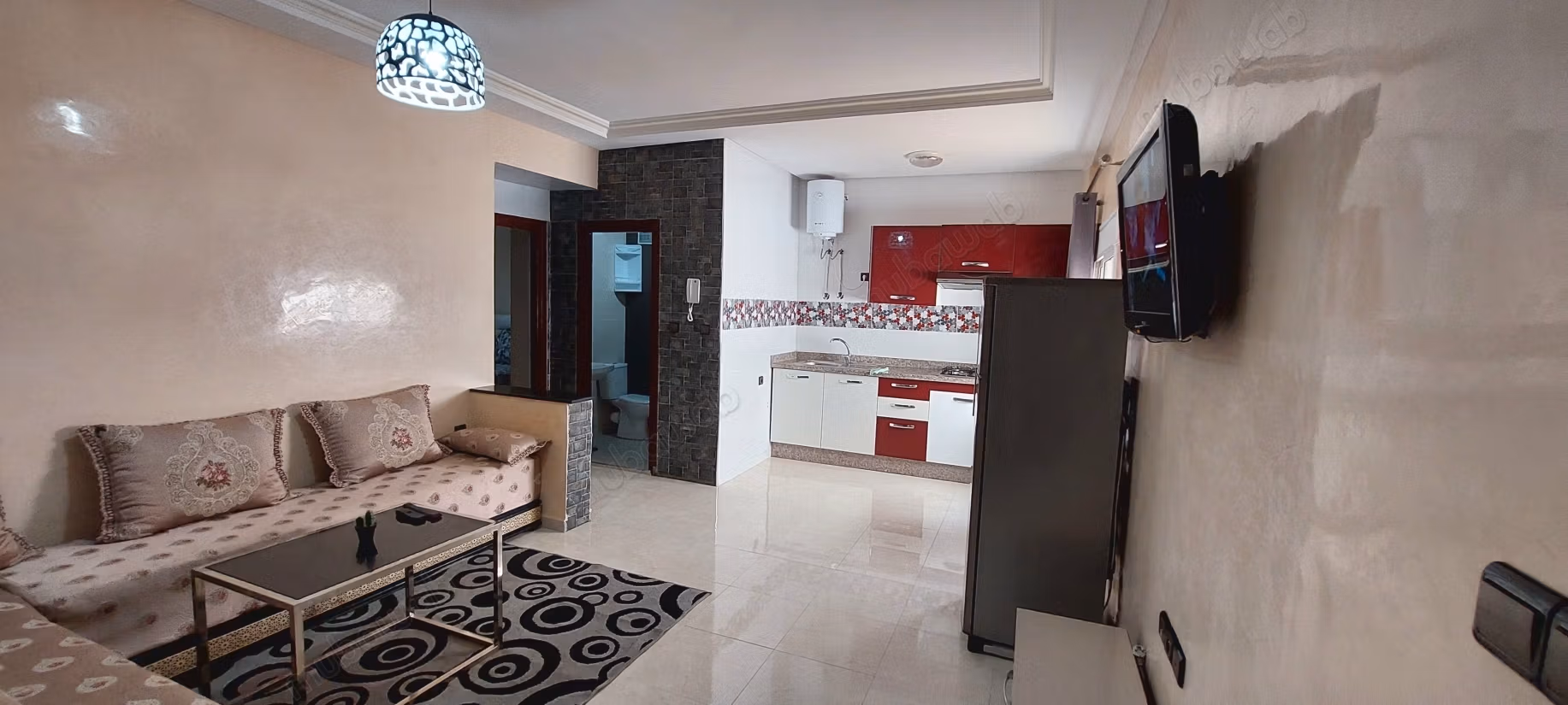 Apartment for rent in Hay Dakhla. Total area 46 m². Satellite dish, secure residence