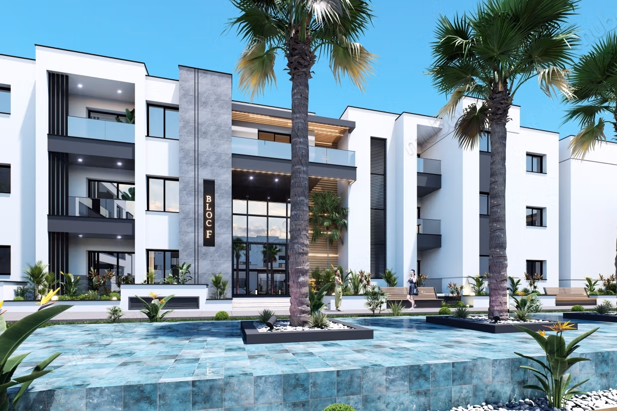Vend appartement à La Soukra Ville. Surface de 117 m²