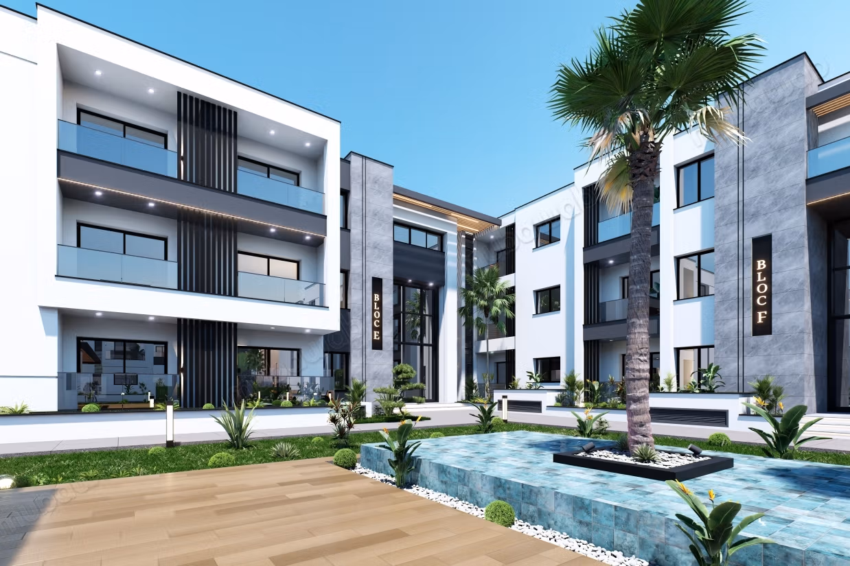 Vente d'un bel appartement à La Soukra Ville. Surface de 69 m²
