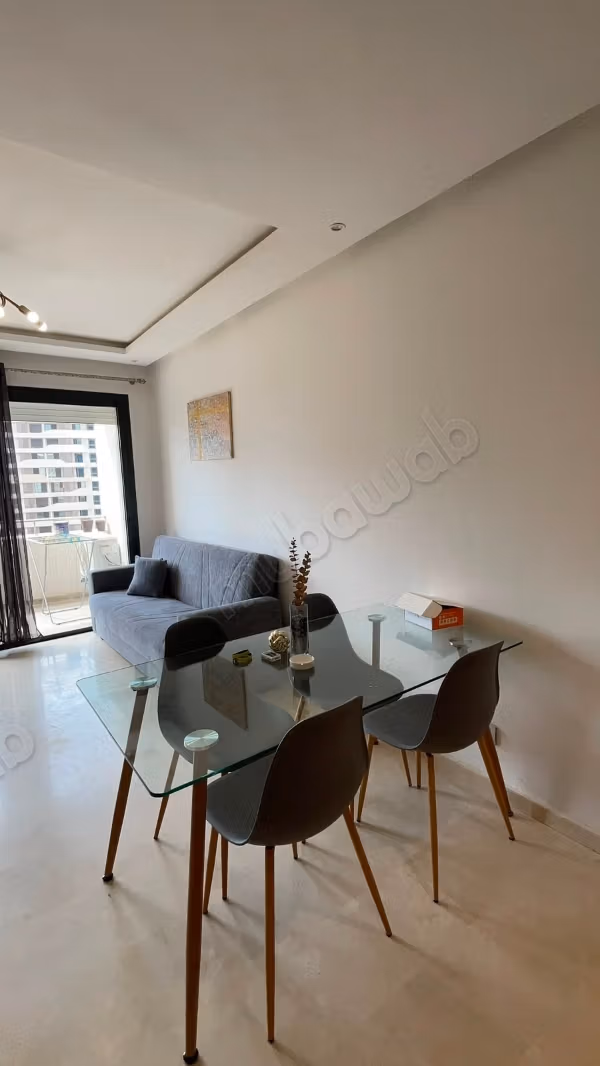 Muy bonito apartamento en alquiler en Riad. 1 habitación. Bien amueblado
