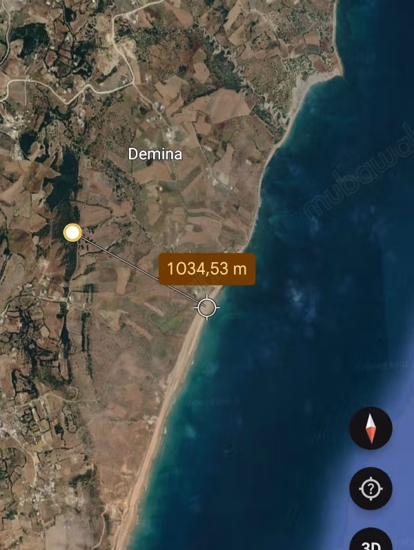 Perceel te koop in Asilah. Totale oppervlakte 800 m²