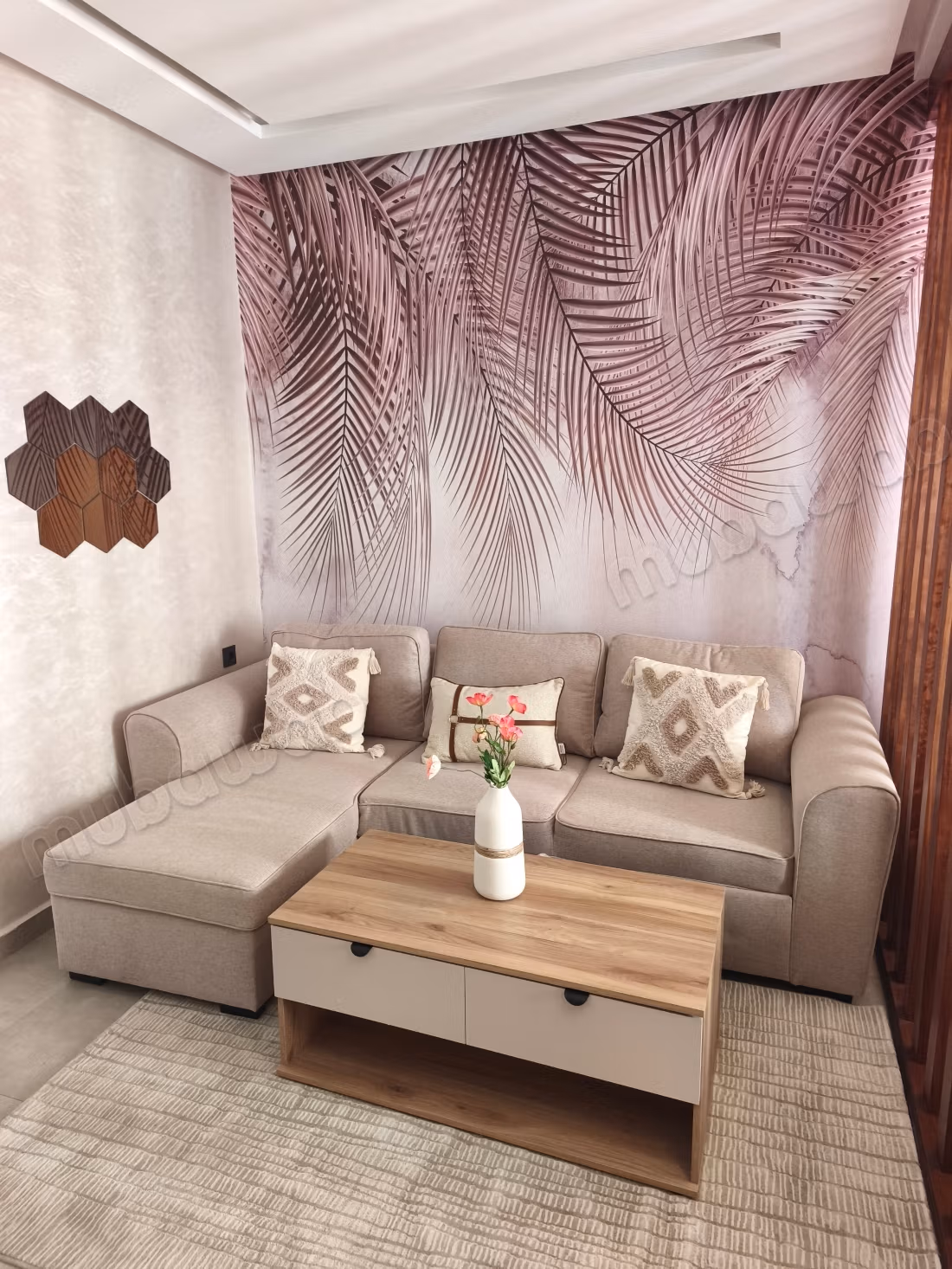 New furnished studio never inhabited