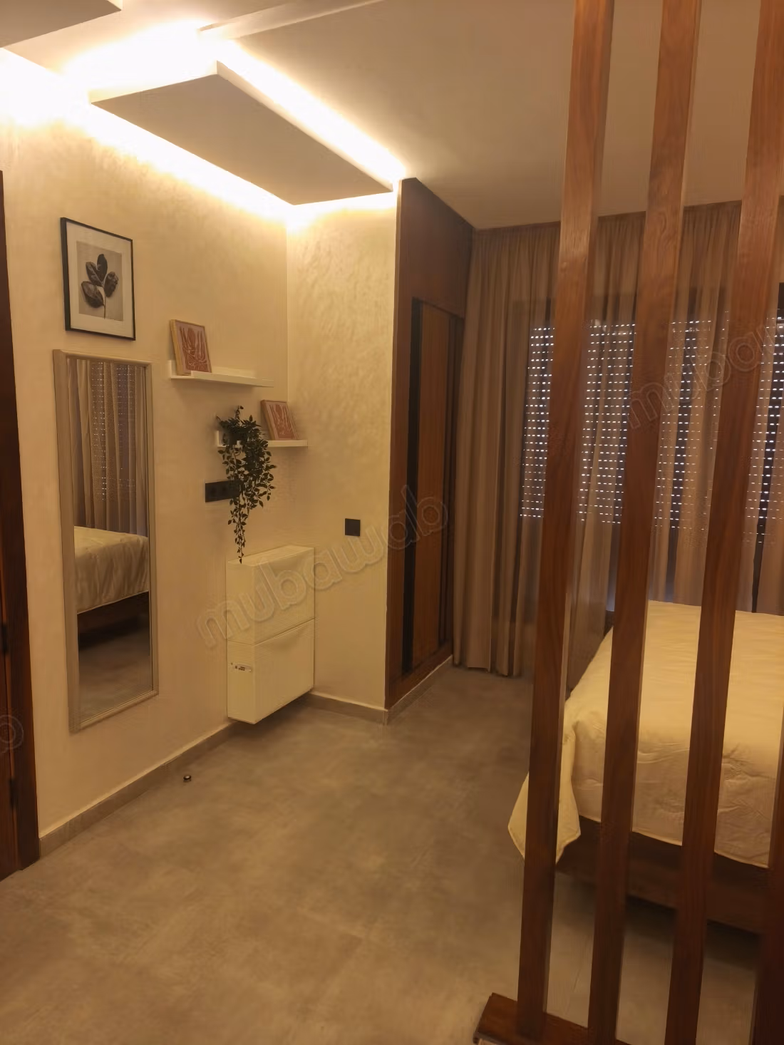 New furnished studio never inhabited