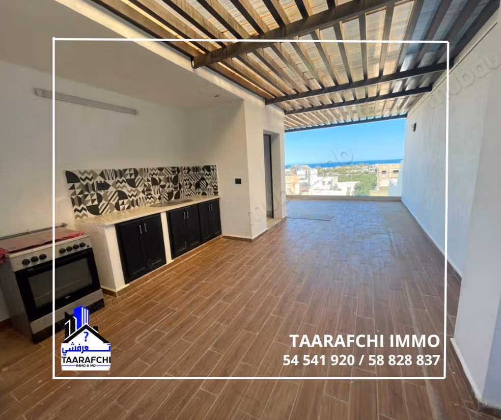 A vendre Villa S3 Hammamet Nord VM041 Vue de Mer