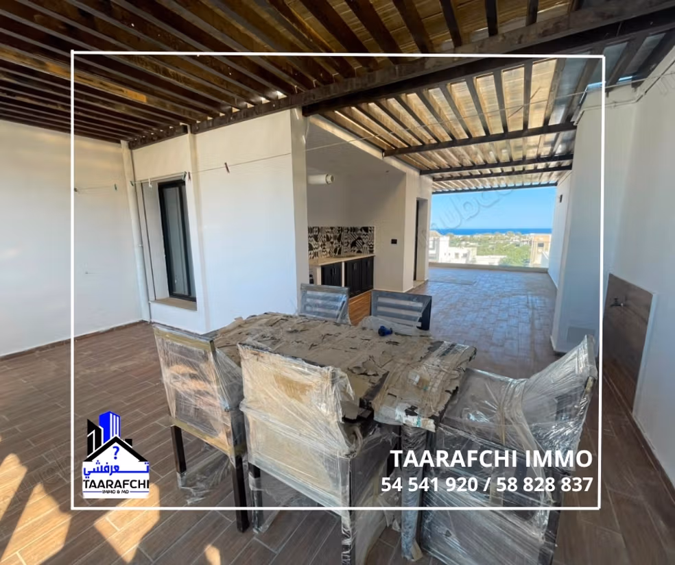 A vendre Villa S3 Hammamet Nord VM041 Vue de Mer