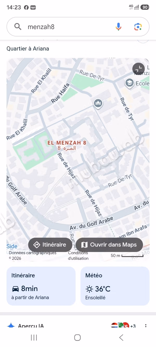 A louer à El menzah8