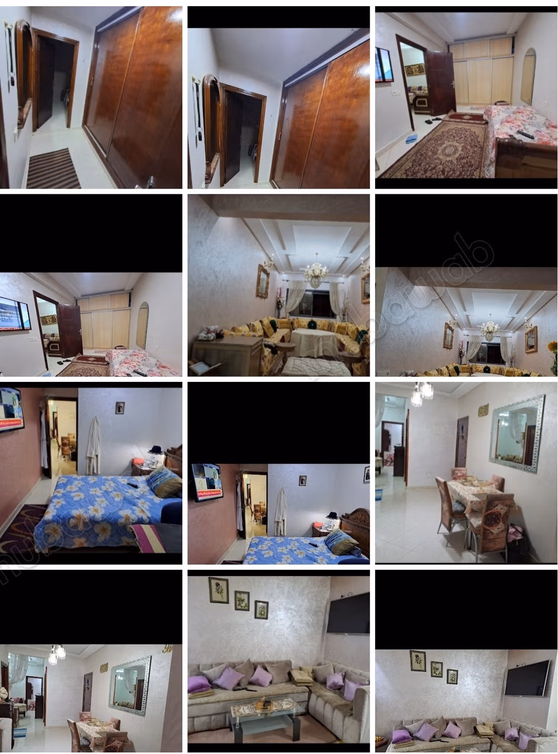 Beautiful apartment for sale in Aerodrome District. 2 bedrooms. Security door, Moroccan lounge
