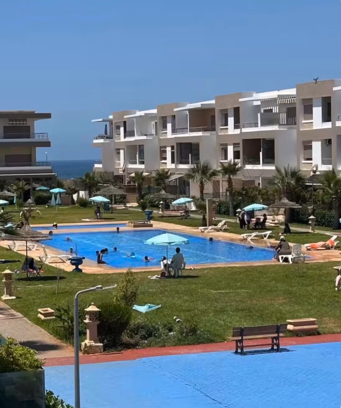 Appartement piscine Malaga Beach El Mansouria