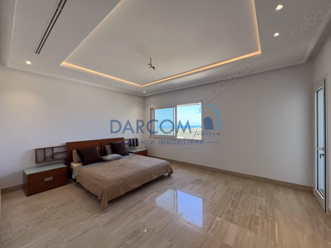 Luxurious villa floor with sea view in Gammarth Sup