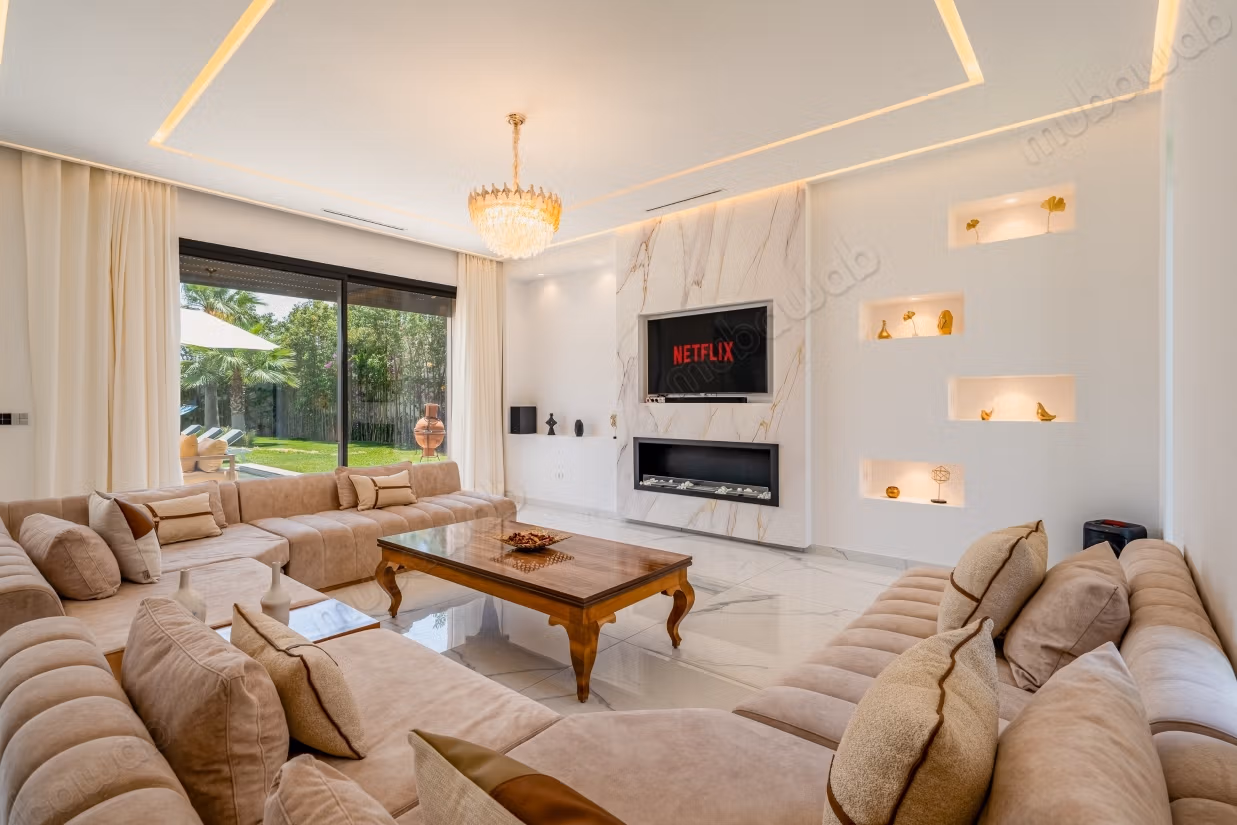 Location villa luxe meuble residence ferme