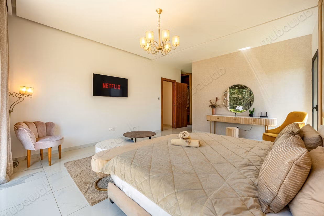 Location villa luxe meuble residence ferme