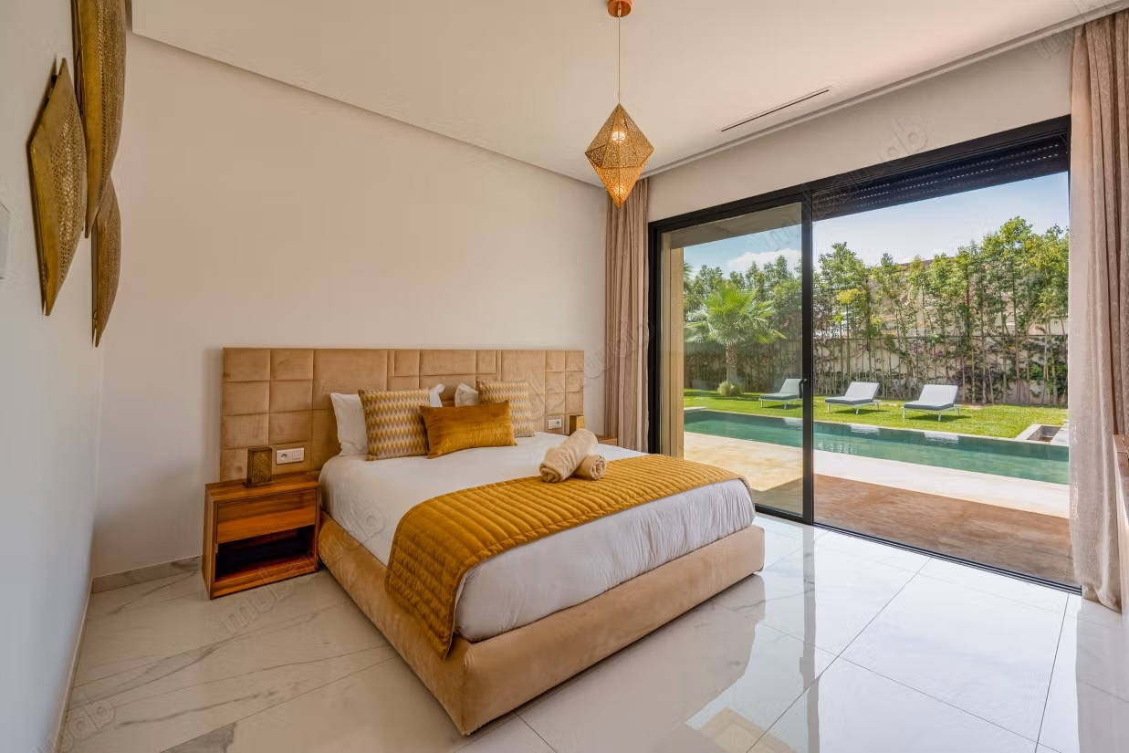 Location villa luxe meuble residence ferme