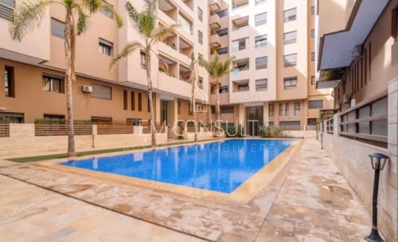Location appartement menara garden 3 chbres