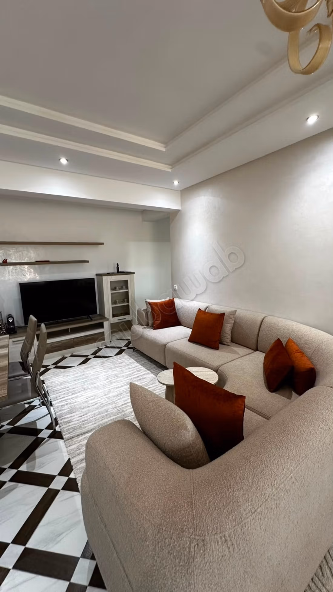 Bellissimo appartamento con 2 camere da letto in affitto a EL YAKOUT